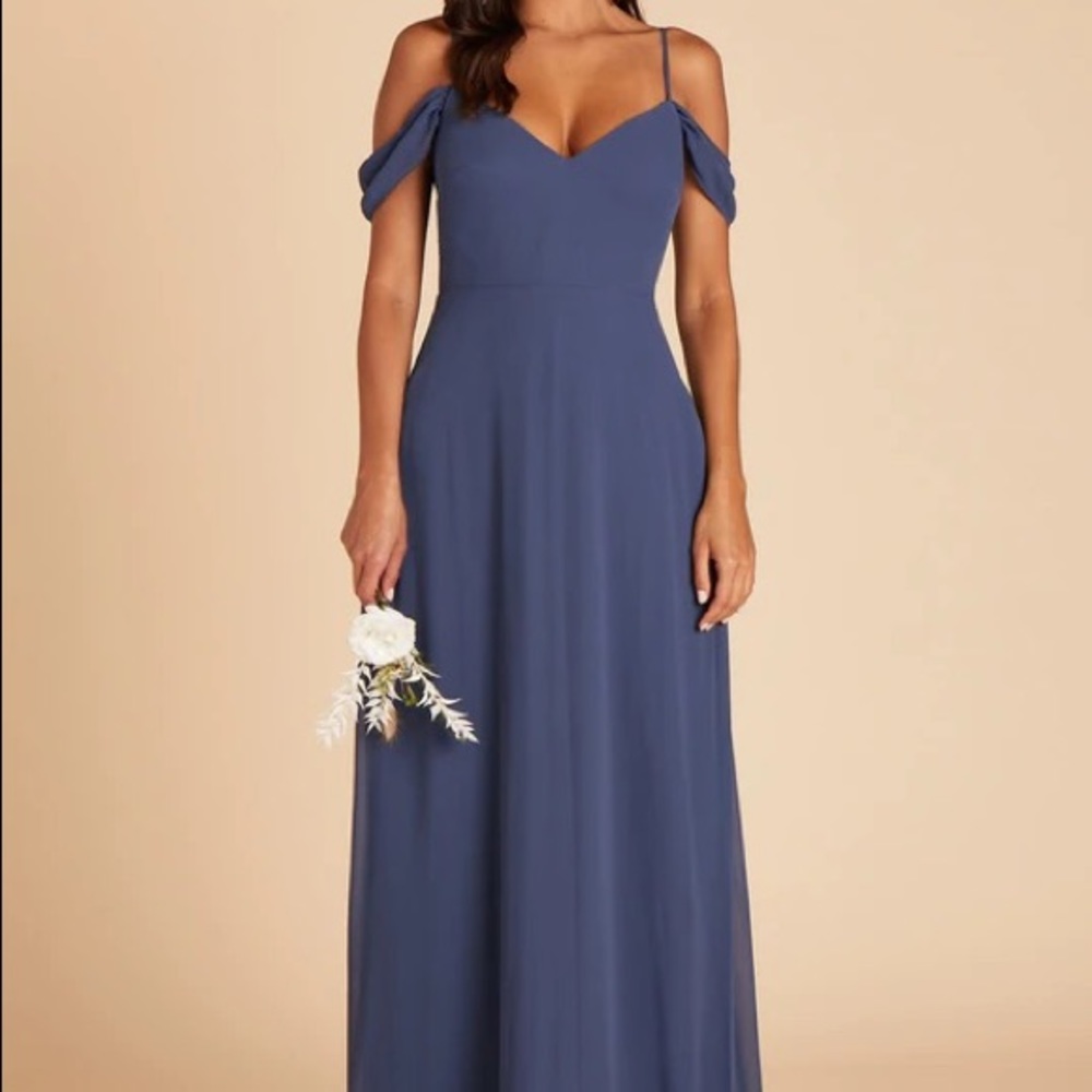 BIRDY GREY DEVIN CONVERTIBLE DRESS SLATE BLUE